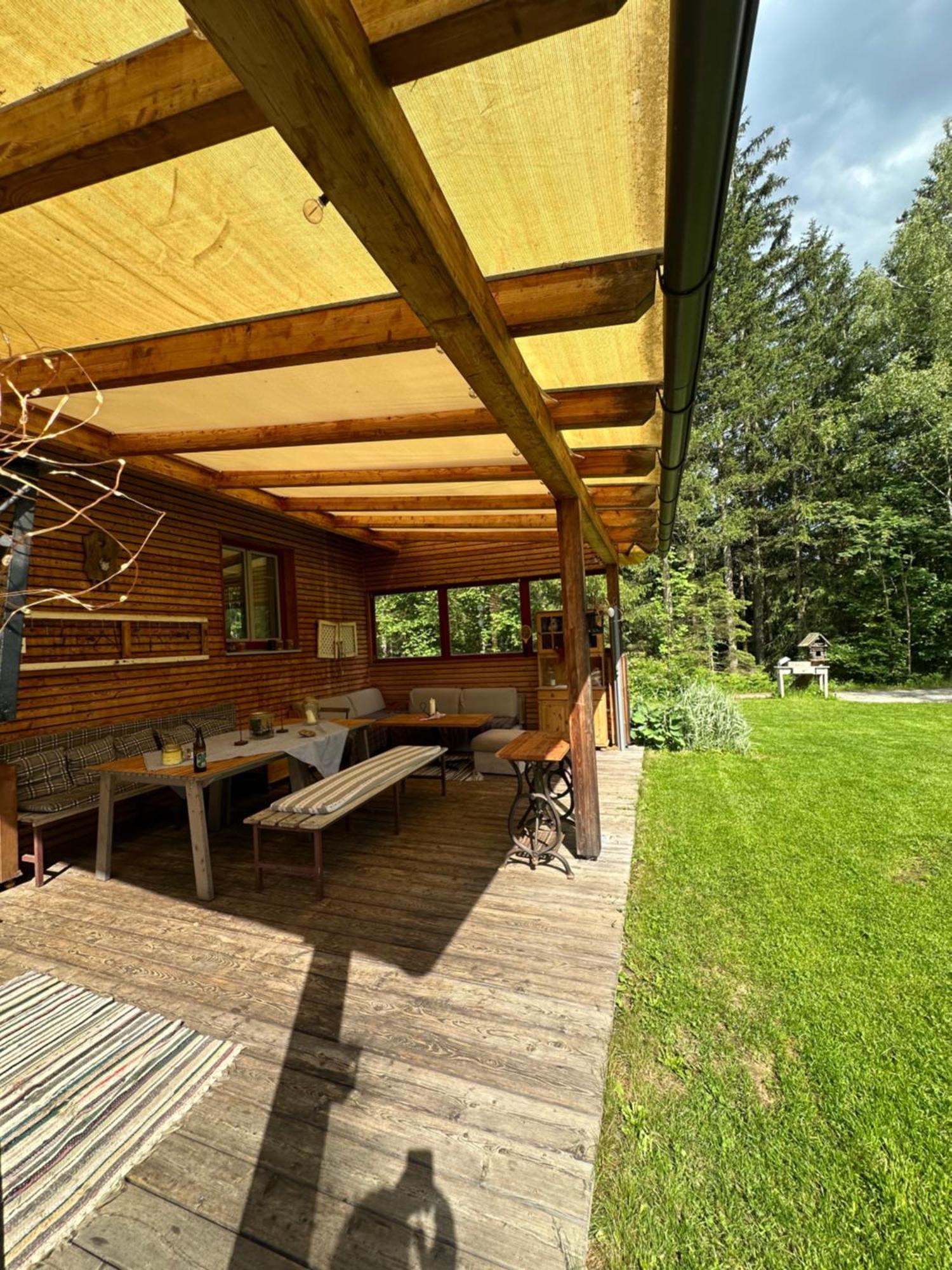 Ferienhaus Im Wald Edelschrott Экстерьер фото